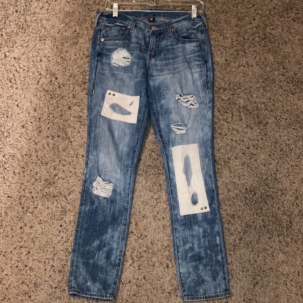 True religion Cameron slim boyfriend jeans Size 25